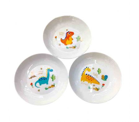 PLATO ESTAMPADO 17,5*2,5CM CERAMICO REF 6724-2