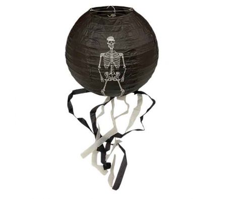 GLOBO 25CM D/PAPEL  P/HALLOWEEN REF 6132-10