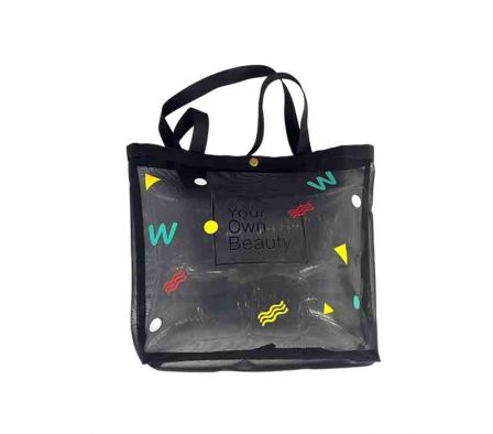 BOLSON D/MANO TRANSPARENTE 35X42X13CM REF 10804-13