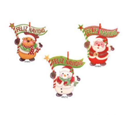 ADORNO NAVIDEÑO SURT 22*20CM REF AW-041