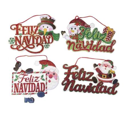 ADORNO NAVIDEÑO COLGANTE 40*20CM REF AW-060