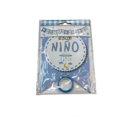 CARTEL DECORATIVO P/BABY SHOWER 13X19CM REF 1733-1