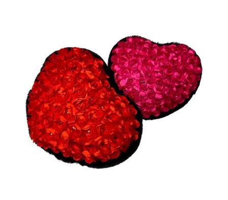 ALMOHADA DECORATIVA DI/CORAZON 32X30CM REF C1-159