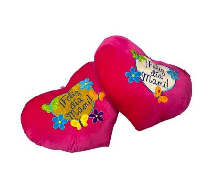ALMOHADA CORAZON MAMA 38X29CM REF C1-1594-4