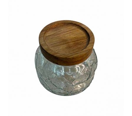 FRASCO C/TAPA 6,5X8CM VIDRIO REF 66254-115