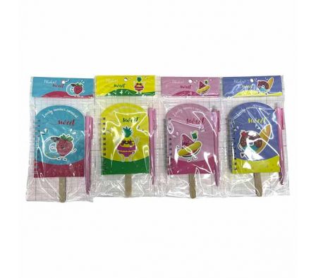 LIBRETA DI/HELADO 12X8,5CM REF H1-21191-10