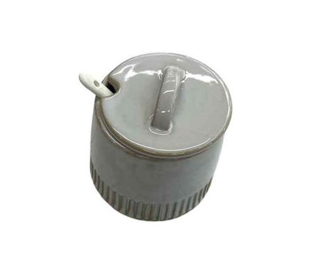 AZUCARERO C/CUCHARA 10X10CM CERAMIC REF 66259-186