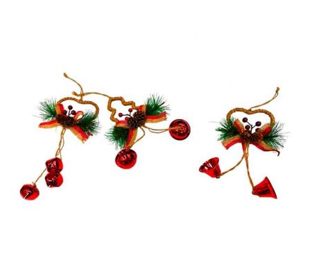 ADORNO P/ARBOL NAV C/CASCAVEL 2,5CM REF 9179-100