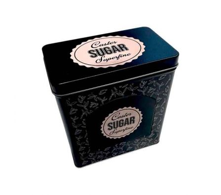 FRASCO P/AZUCAR 16X9,6X7,5CM LATA REF 9412-27