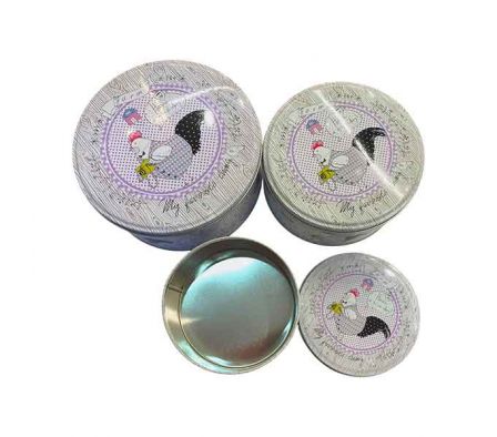 SET POTE CIRCULAR GALLO 3PCS 19,7X9/16,8X8,3/13,6X