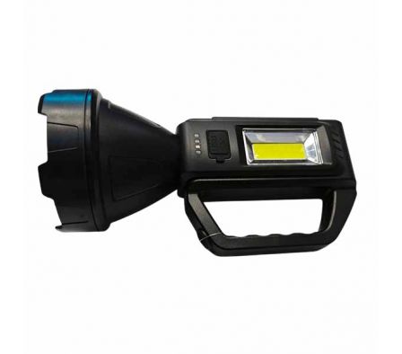 LINTERNA LED 4MODOS USB 20X9CM REF 14582-19
