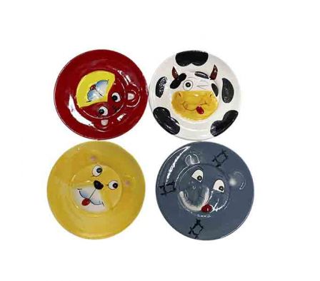 PLATITO DI/ANIMALES 15CM CERAMIC REF 66259-66261-5