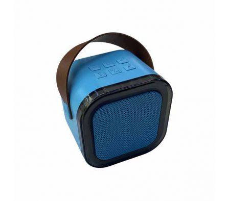 PARLANTE BLUETOOTH LISO C/MANIJA 9X9CM REF 17636-2