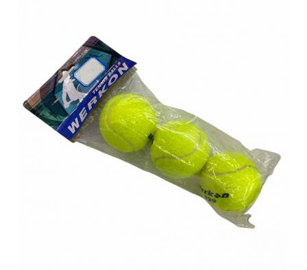 SET PELOTA D/TENIS 3PCS E/BOLSA REF 2767-1
