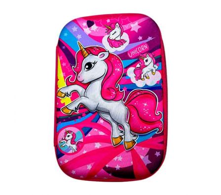 CARTUCHERA ESTAMP UNICORNIO 21X14X4CM REF 10978-30