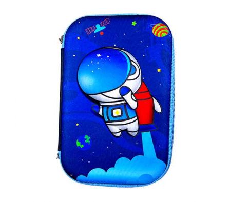 CARTUCHERA ESTAMP ASTRONAUTA 21X14X4CM REF 10978-3