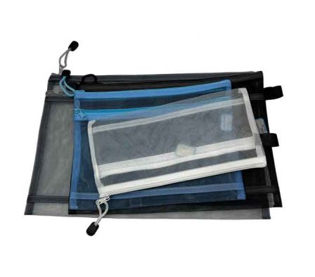 CARTUCHERA PORTA DOCUMENTOS DE PVC 24X18 REF 21312