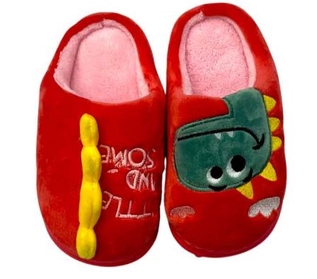 PANTUFLA CERRADA DINOSAURIO P/NIÑO REF 43078-6