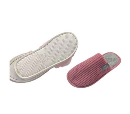PANTUFLA CERRADA LISA RAYAS P/DAMA 36-41 REF 43940
