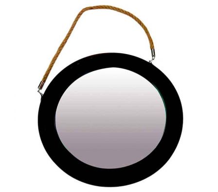 ESPEJO CIRCULAR C/CORREA 30X30CM REF 6846-17