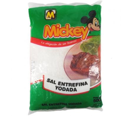 SAL ENTREFINA YODADA MICKEY  500GR