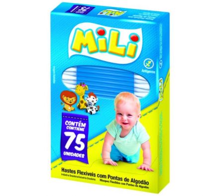COTONETES FLEXIBLES 75 UN  MILI