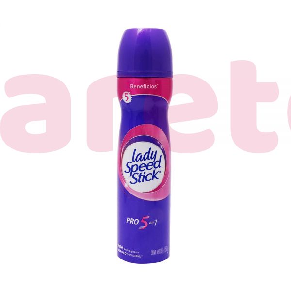 DESODORANTE LADY SPEED STICK PRO5 SPRAY 150 ML
