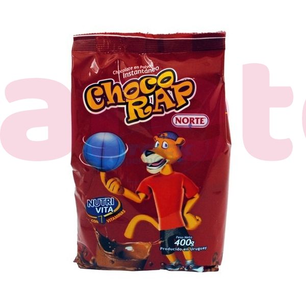 CHOCO RAP CHOCOLATE EN POLVO 400 GR.